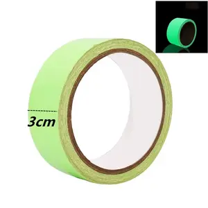 Luminous Tape 3M/5M Dark Green Self-Adhesive Tape Night Vision Glow in Dark Safety Warning Security Stage Home Decoration Tapes Does not apply