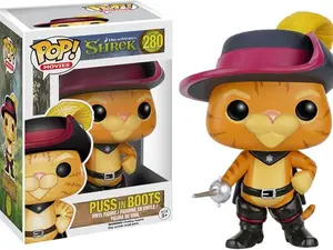 Funko Pop Vinyl Figure Shrek Puss In Boots Original 280
