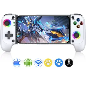 ESYWEN Mobile Gaming Controller for Android /IPhone,Beboncool Bluetooth Wireless Gamepad Designed for Xbox Game Pass Ultimate, Steam Link,Arcade,GeForce Now,White