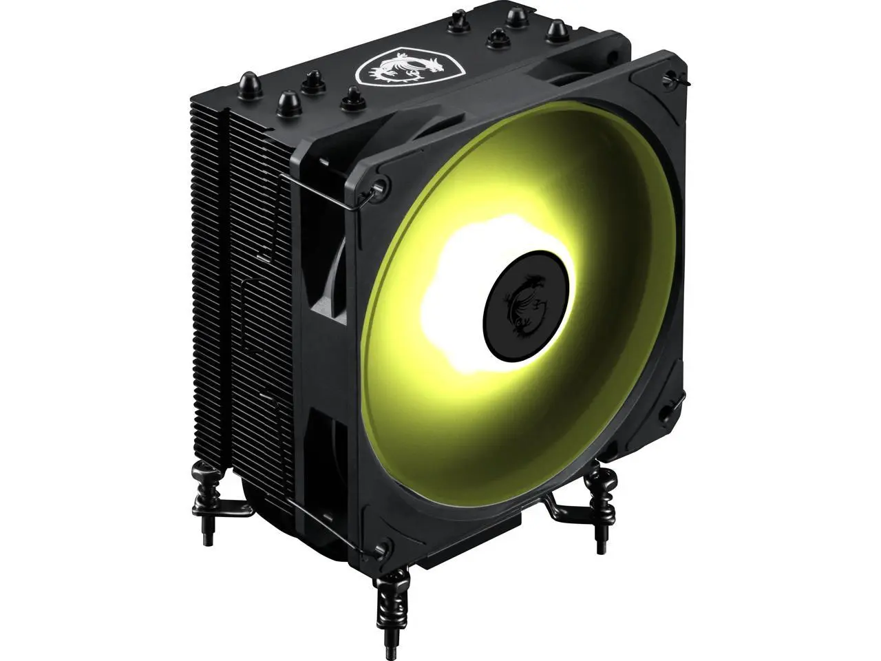 MSI MAG COREFROZR AA13 Air CPU Cooler, Single 120mm PWN Fans, ARGB lighting controlled by software