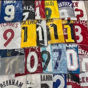 1 pcs* Soccer Jersey – Unisex Fan-Version Soccer Jersey