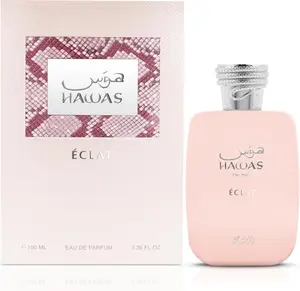 RASASI Hawas ECLAT 100ml Eau de Parfum - Long Lasting & Luxury Arabic Perfume for Women RASASI Hawas ECLAT 100ml Eau de Parfum - Long Lasting & Luxury Arabic Perfume for Women