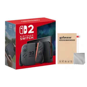 Nintendo Switch 2 Console 256GB 7.9-Inch 1080P HDR Touch Screen, Joy-Con 2 with Mouse Sensor, Dock, with Microfiber Cleaning Cloth & Screen Protector