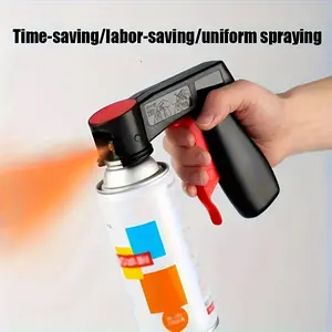 Universal Auxiliary Spray Gun for Car Painting, Compatible with Spray Paint, Durable Plastic, No Charging Needed, Paint Sprayer