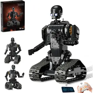 Remote Control Robot Building Kit, Programmable RC Model for Teens and Adults, Fun and Interactive DIY Project, Unique Gift for Tech Enthusiasts, Modern Aesthetic Desk Companion for Home or Office