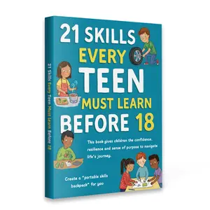 21 Essential Life Skills Every Teen Must Learn Before 18 Illustrated Educational Book Workbook Teaching Time Management Communication Critical Thinking Emotional Intelligence and Financial Literacy Perfect Guide for Youth Growth and Success