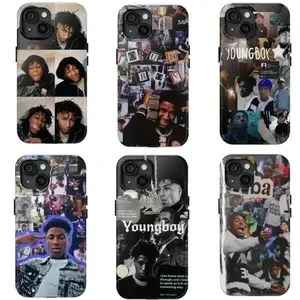 Rapper YoungB0y Phone Case Compatible with iPhone 17, 16, 15, 14, 13, 12, 11, X & Galaxy