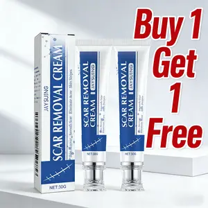 [Buy 1 Get 1] - scar repair cream, 30g, smooth and firm the skin, reduce wrinkles, remove dead skin cells - healing. Suitable for facial and body removal of old scars from burns and acne | fade dark scars
