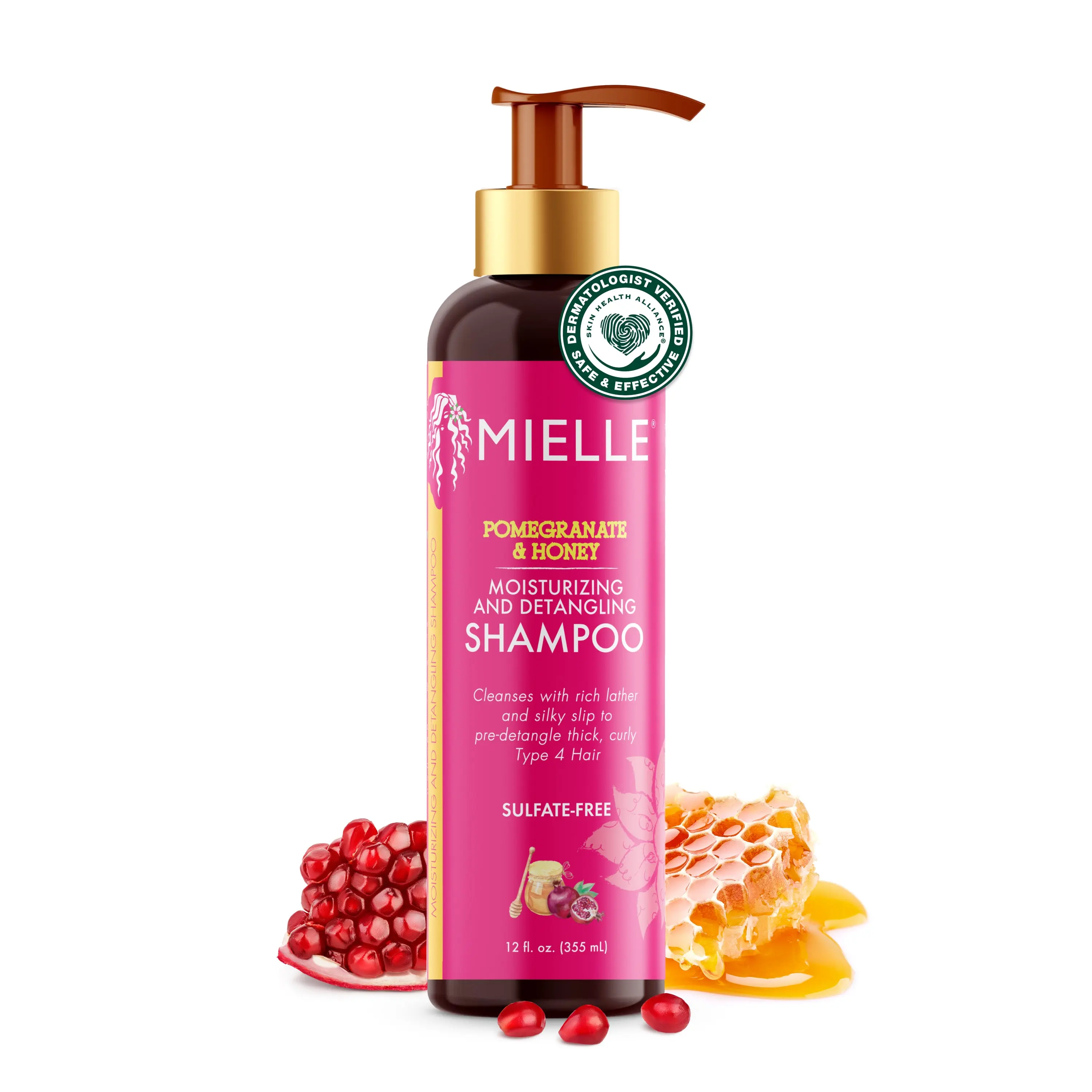 Pomegranate & Honey Detangling Shampoo Moisturizing Haircare