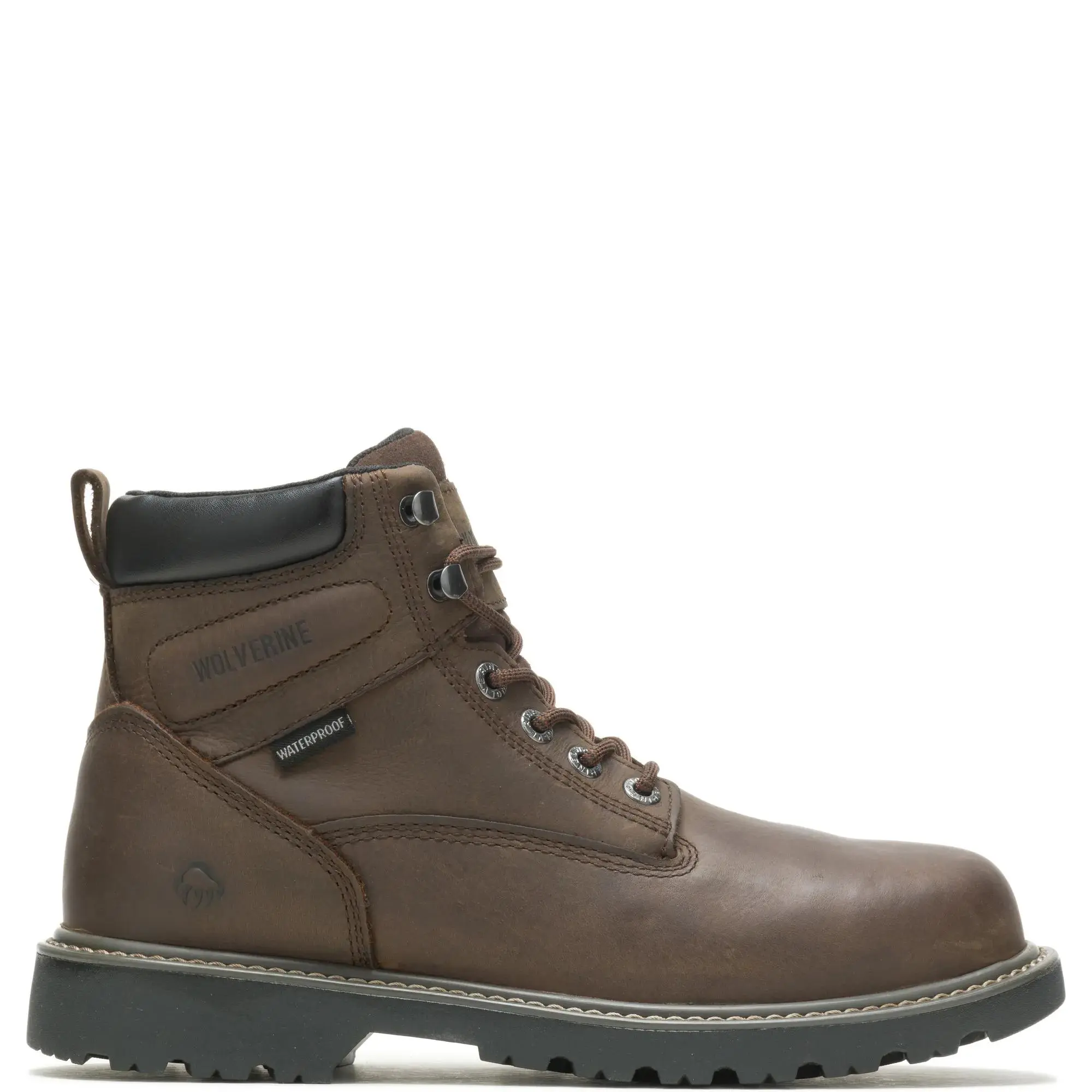 Wolverine Men's Floorhand Waterproof Steel-Toe 6" Work Boot