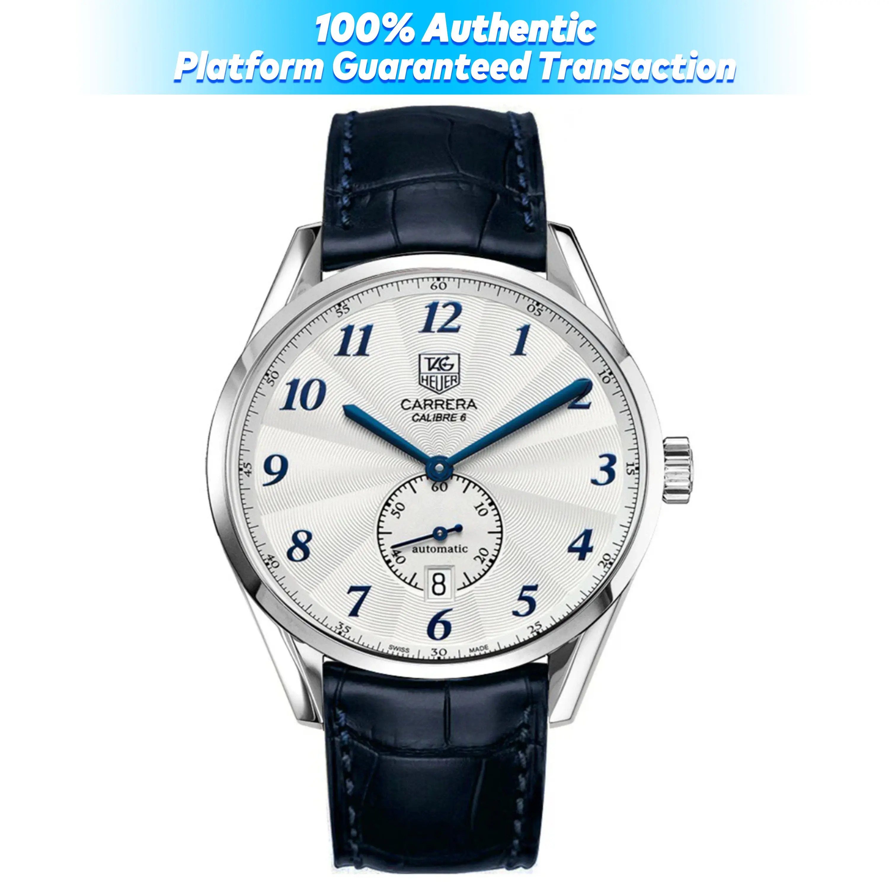 TAG Heuer Carrera Calibre 6 Heritage Automatic Watch 39mm – WAS2111.FC6293/1432