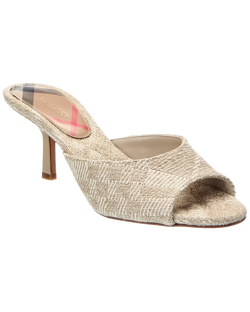 Burberry Mews Low 65 Canvas Sandal