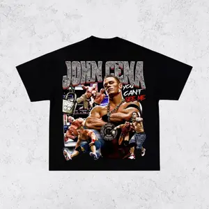 Vintage 90s John Cena Tee Shirt  Homage Retro Classic Graphic Tee Bootleg Unisex Sport Sweatshirt Gift U