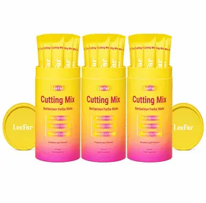 3 Botte LeeFar Cutting Drink Mix QI–| Strawberry Açaí Flavor – 30 Servings