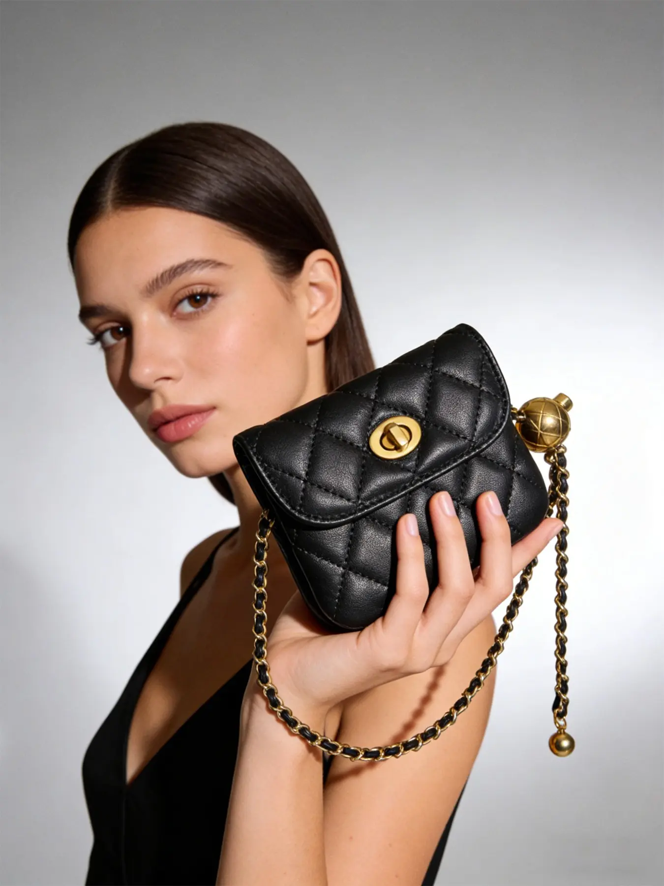 Women's 5-in-1 Convertible Bag - Crossbody, Shoulder, Clutch, Evening & Tote Purse with Detachable Waist Chain | Adjustable, Fashionable & Compact Handbag for Chic Girls Fashionable Flap Bag Crossbody Purses Fashionable Bags