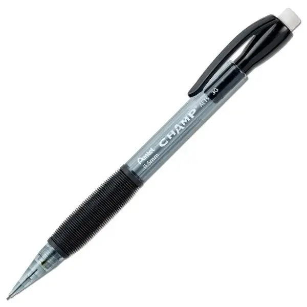 Pentel Champ 0.5mm Mechanical Pencil - Sustainable, Sporty Writing Tool, Latex-Free Office School Stationery Supplies with Hassle-Free Use, Office School Supplies, Writing Tools