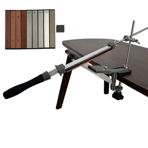 Knife Sharpening Kit, Professional Knife Sharpening Stone with Fix Angle Design, Knife Sharpening Tool Kitchenware for Home Kitchen Restaurant