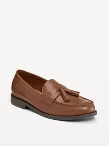 Old Navy Men's Faux-Leather Tassel Loafers for Men