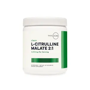 Type Zero Clean L-Citrulline Malate 2:1 - Edible Supplement for Fitness and Healthcare