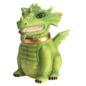 Dragon Cookie Jar Ceramic Cute Kitchen Accessory