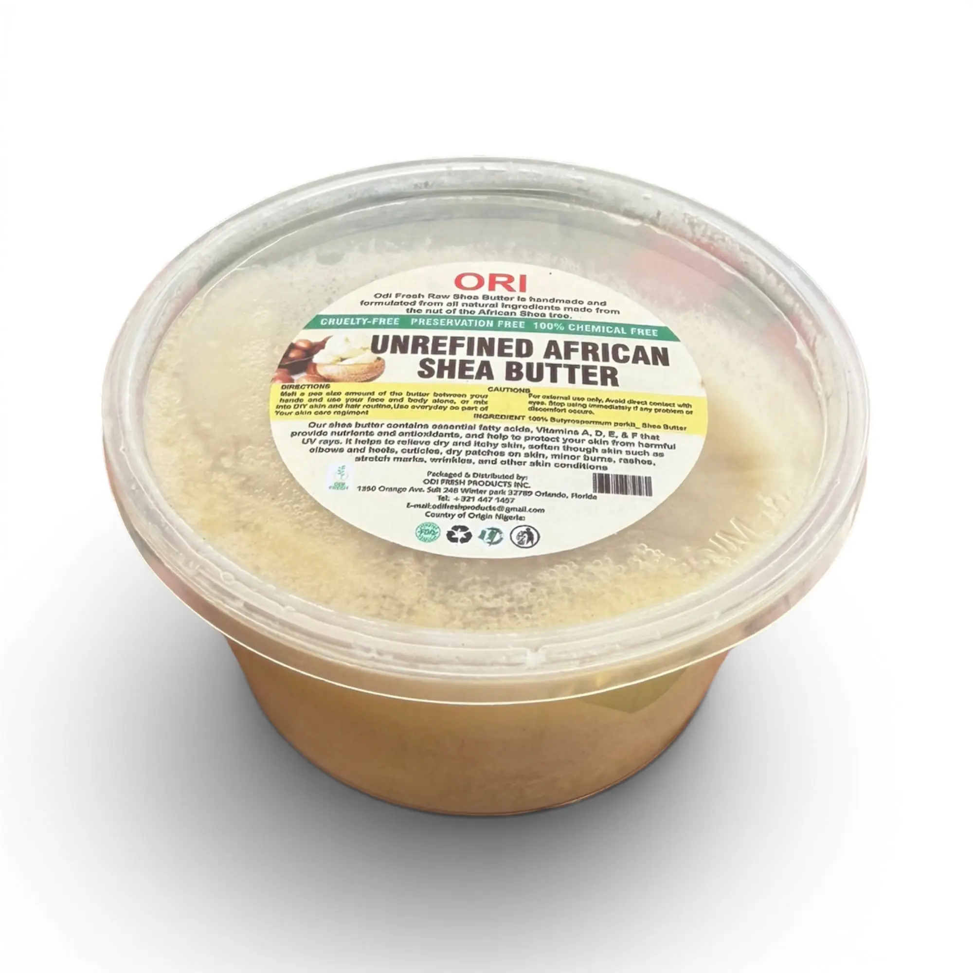 Ori Unrefined African Shea Butter – Yoruba Spiritual Ritual Use Santeria