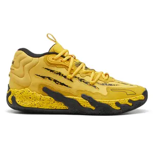 PUMA Mens X Lamelo Ball Mb.03 Porsche Legacy Basketball Sneakers Shoes - Yellow