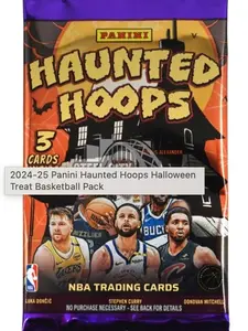 1 (one) 2024/25 Panini Haunted Hoops Halloween Basketball pack