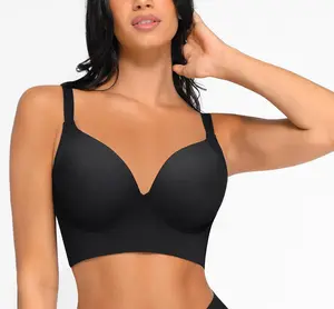 FeelinGirl One-piece underwire  bra Comfortable Underwear Smooth Womenswear Basic Lady Everyday