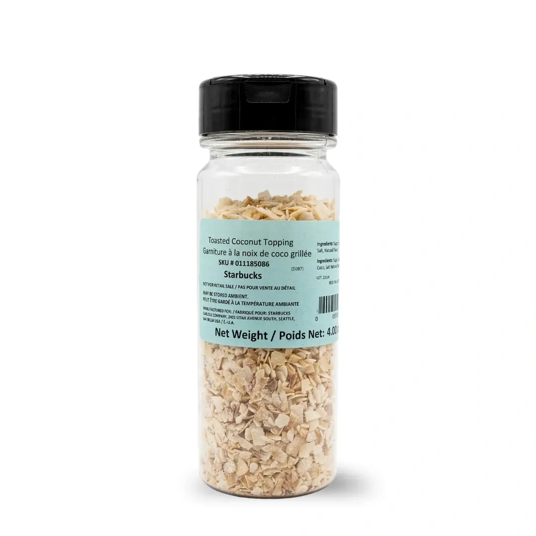 Starbucks Toasted Coconut Topping- Best Before June 2026