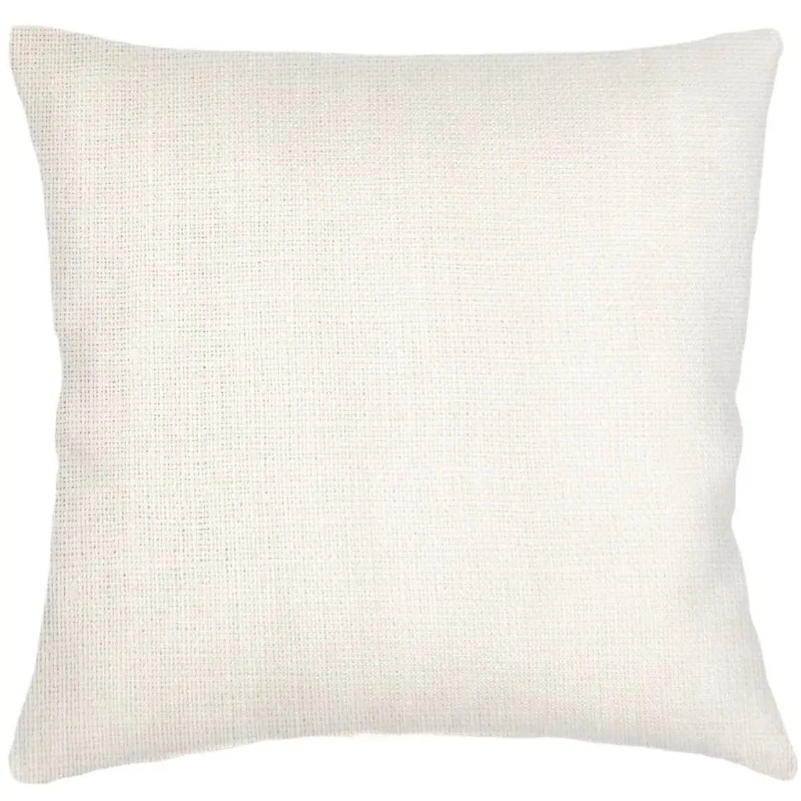 Anaya Home So Soft Linen Natural White Euro Pillow 26x26 With Down Insert