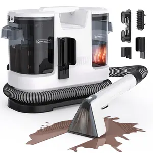 Carpet & Upholstery Spot Cleaner with Hot Water, 15kPa Strong Suction, Deep Cleaner for Sofas, Rugs, Car Seats & Pet Stains