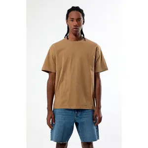 PS Basics Men's Brown Basic Reece T-Shirt