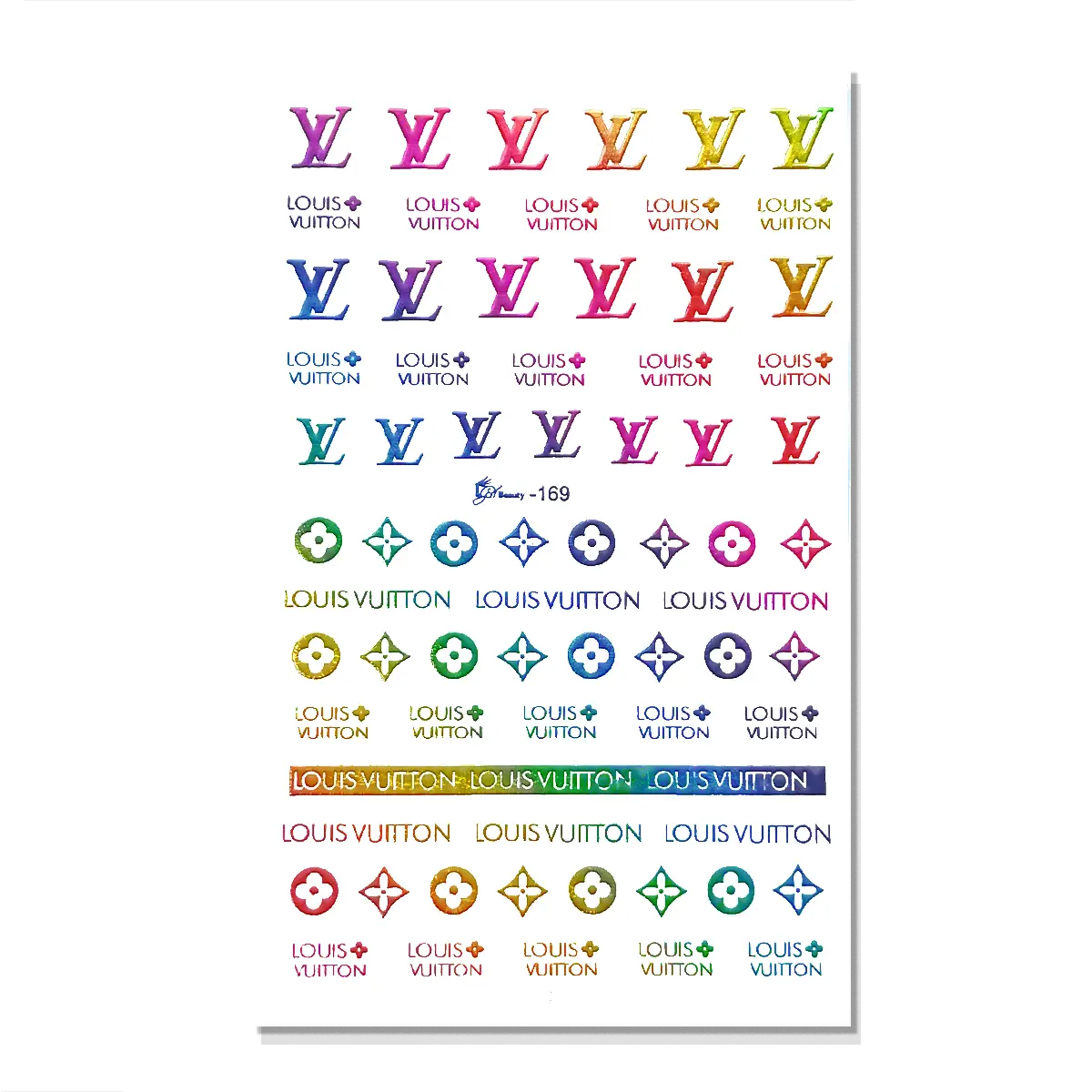 Nail Art Stickers - 169