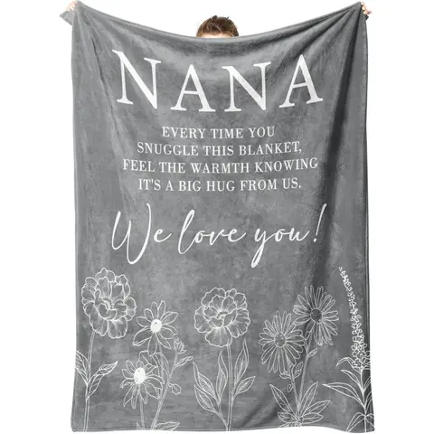 Nana ,  for Nana Blanket, Nana Birthday  from Grandkids, to My Nana  Throw Blanket, Christmas , grandma gift