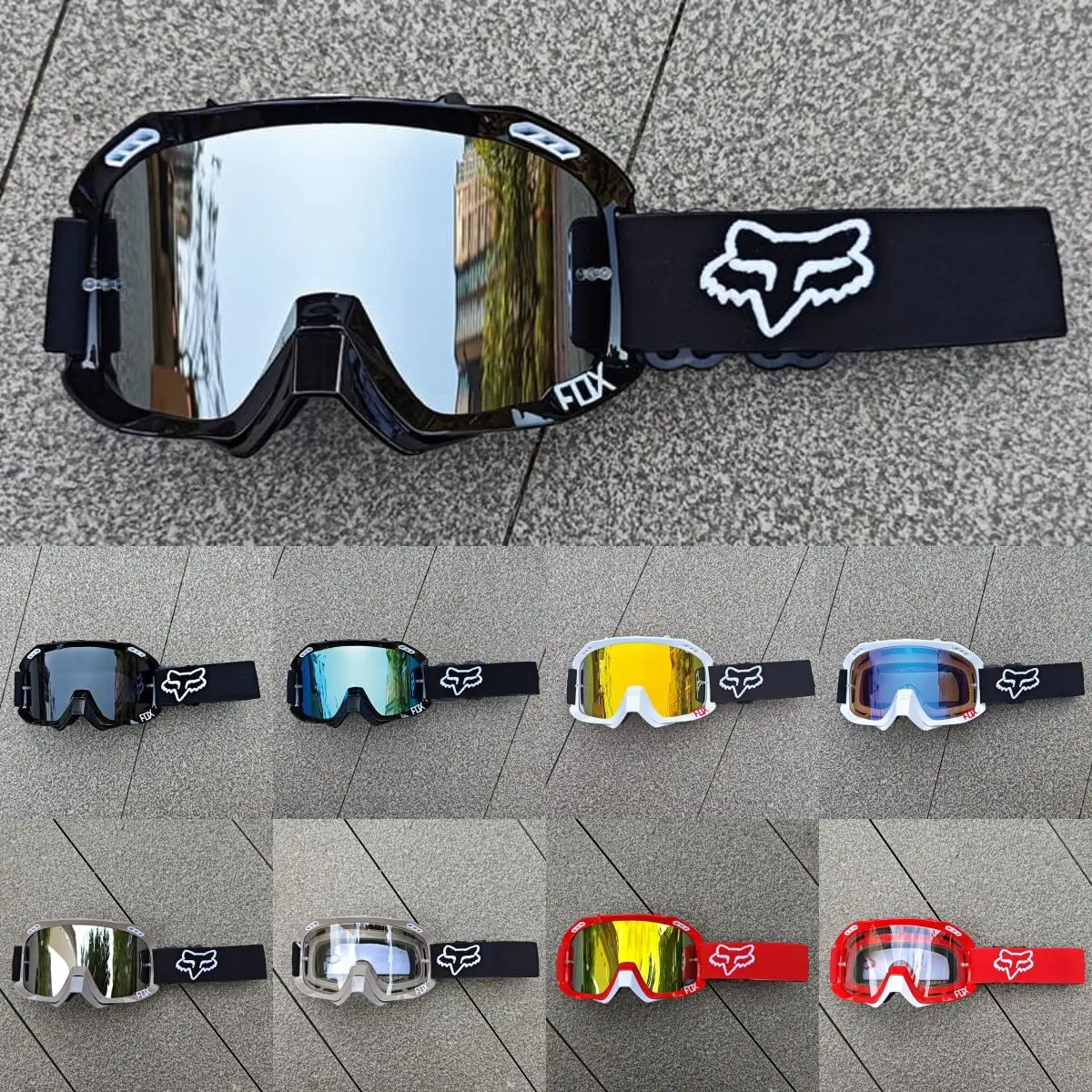 Multi-Sport Outdoor Goggles - Off-Road Motorcycle, Karting, Skiing Eyewear for Cycling Enthusiasts