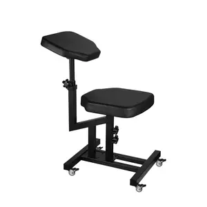 Premium Multifunctional Chair with Armrest for Tattoo Artists, Adjustable Tattoo Arm Rest Stand Tattoo Chair with Wheels