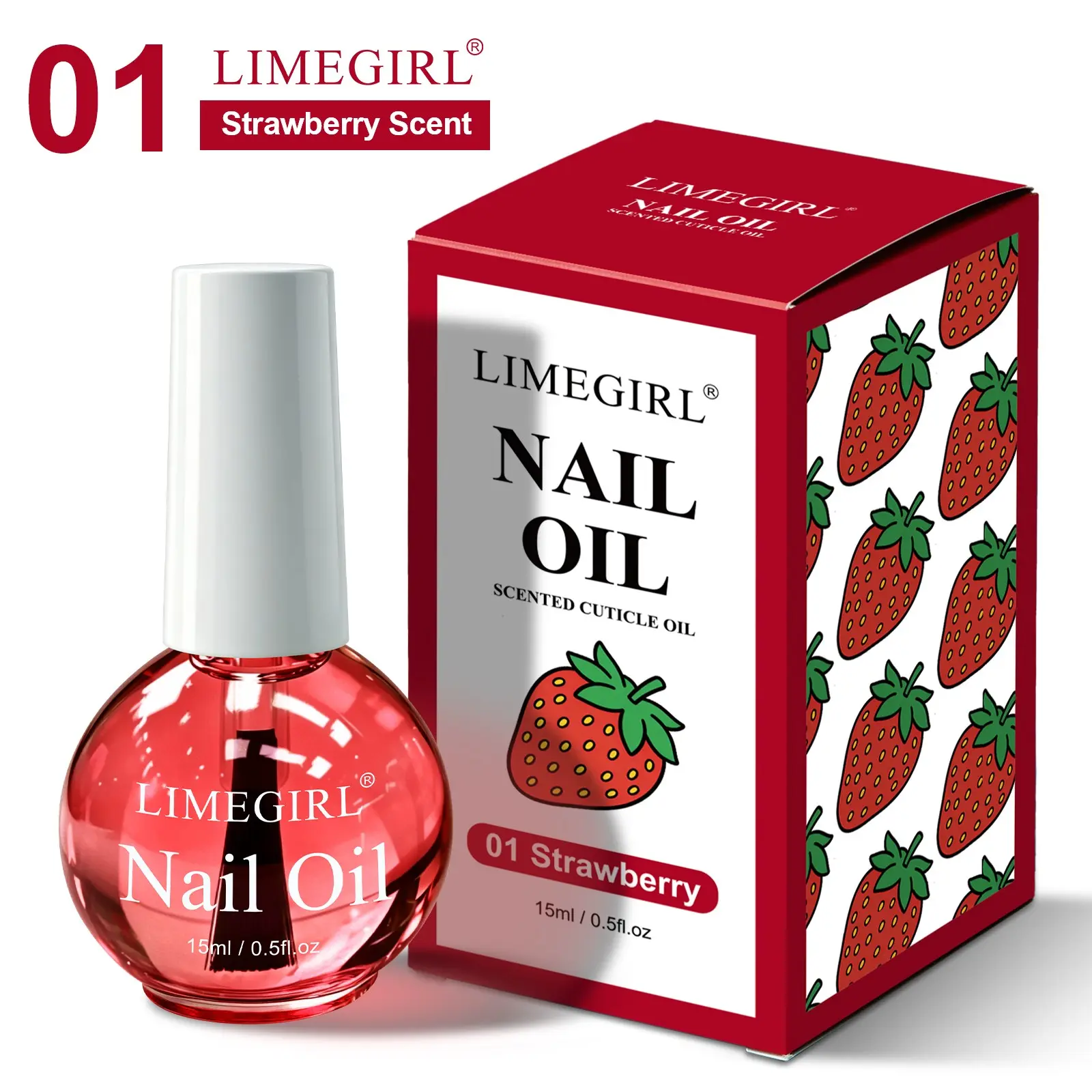 Limegirl Organic Nail Growth Oil, Moisturizing & Nourishing Formula, Vitamin & Fatty Acid Enriched, Promotes Healthy Nails, 100% Natural, Promotes Growth And Improves Overall Nail Health, Cuticle Care Oil, Nail Care Liquid