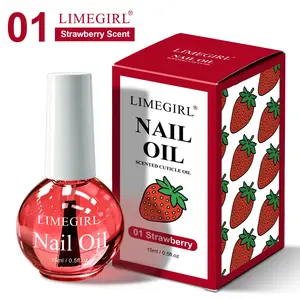 Limegirl Organic Nail Growth Oil, Moisturizing & Nourishing Formula, Vitamin & Fatty Acid Enriched, Promotes Healthy Nails, 100% Natural, Promotes Growth And Improves Overall Nail Health, Cuticle Care Oil