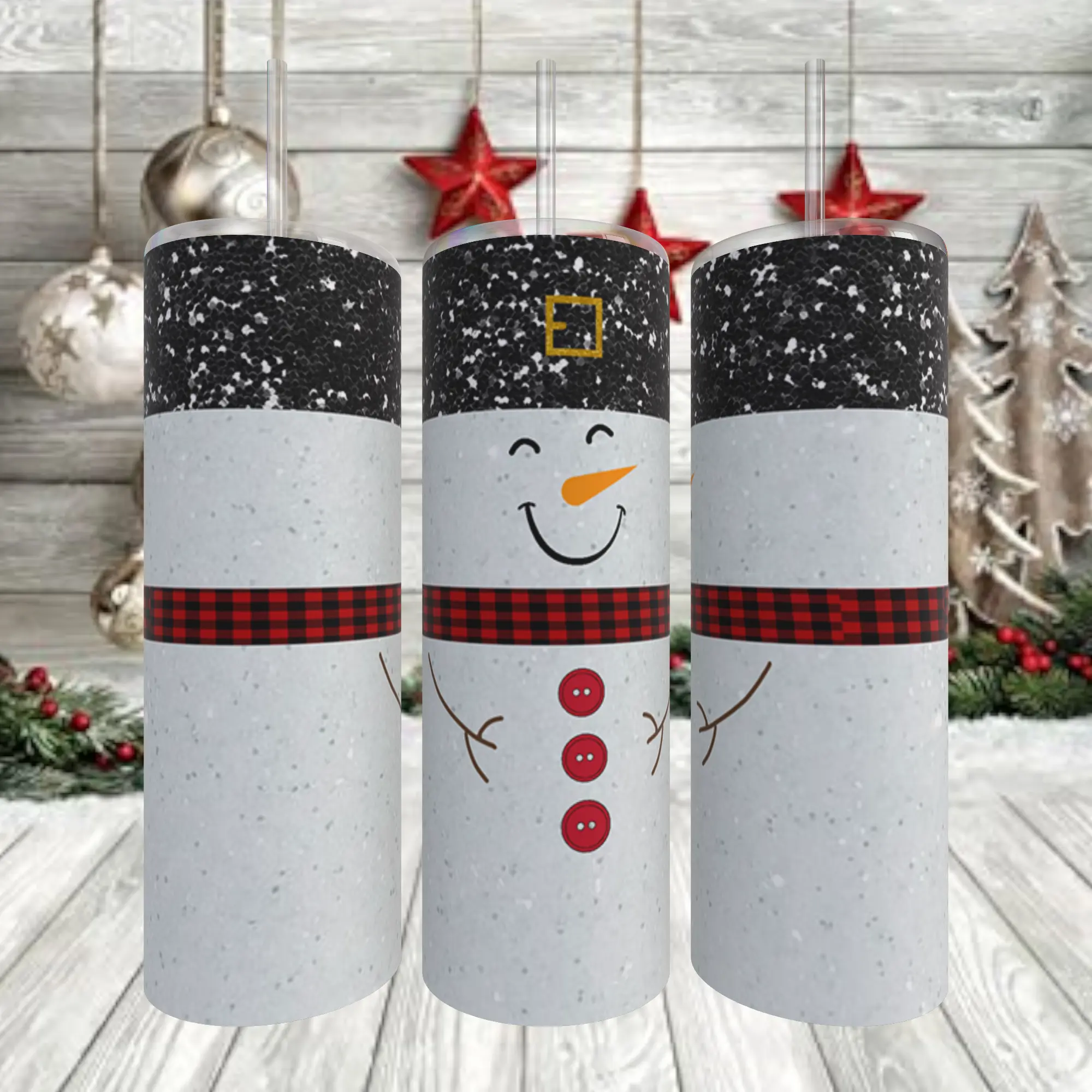 Snowman 20 oz Tumbler