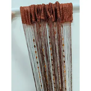 Beaded Curtains for Bedroom Macrame for Windows Living Room Boho Decor Wall  Beaded Curtain for Doorway Closet Curtains Wedding Backdrop