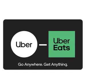 Uber, eGift Card, Rides, Eats & Everyday Transportation