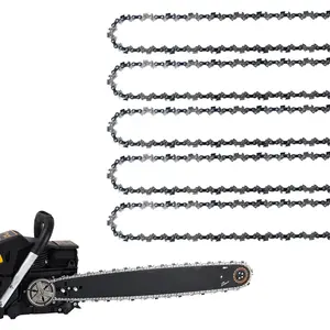 5 Pack 18 Inch Chain 62 Drive Links .050" Gauge, 3/8" Pitch Chains Compatible with,, Echo,, and more
