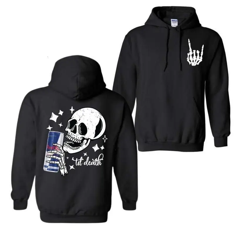 Men's 2-Sided Graphic Hoodie, Soft Thermal Cotton Blend Pullover, Custom Classic Fit Streetwear, OEKO-TEX Certified, 3XL, Fitted, Pouch Pocket, Hang Dry