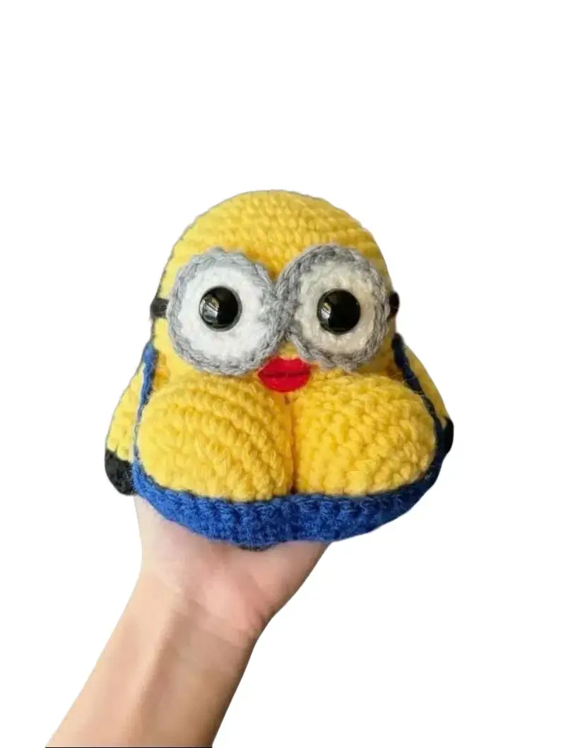 Funny Sexy Minion Crochet Amigurumi - Handmade Gag Gift for Adults - Hilarious Minion Plushie - Unique Crochet Doll - Weird Gift Ideas
