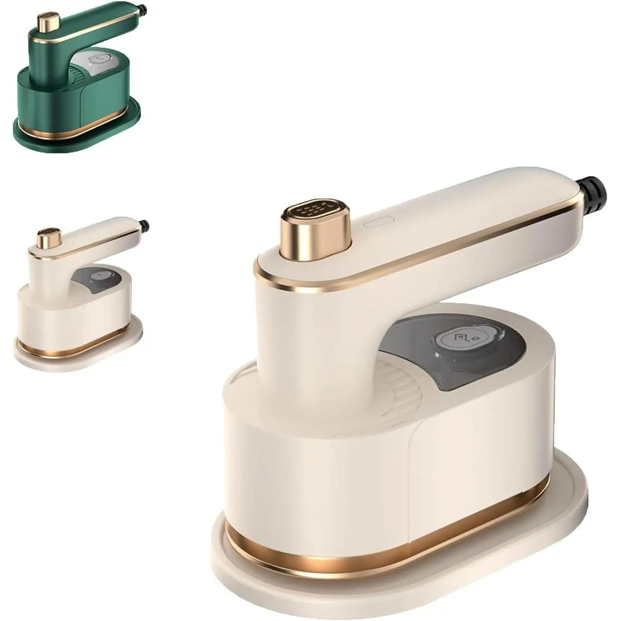 PADOX 2026 Upgraded Mini Travel lron for Clothes -Portable Handheld Steamlron with Wet & Dry lroning for Home, Business & Travel (Beige/Green) #SummerWins #DealsForYouDays