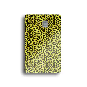 Neon Leopard Card Skin (YELLOW)