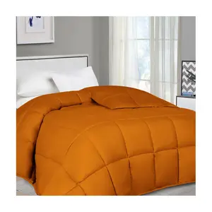 Superior Solid Reversible Down Alternative Comforter- Full