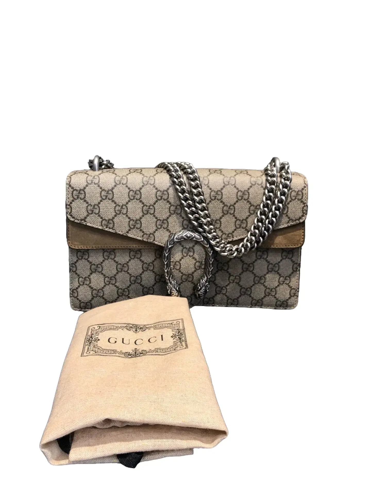 Pre-owned GUCCI italy Clutches & Wristlets Dionysus medium shoulder bag