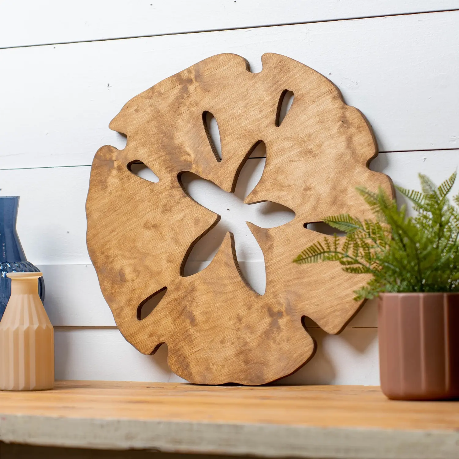 12 Inch Sand Dollar, Nautical Decor, Beach Wall Hangings, Home Hanging Decoration, Wooden Summer Shapes, Pool Decor, Summertime & Picnic, Rustic Home Decor, Rustic Design, Decoration Items
