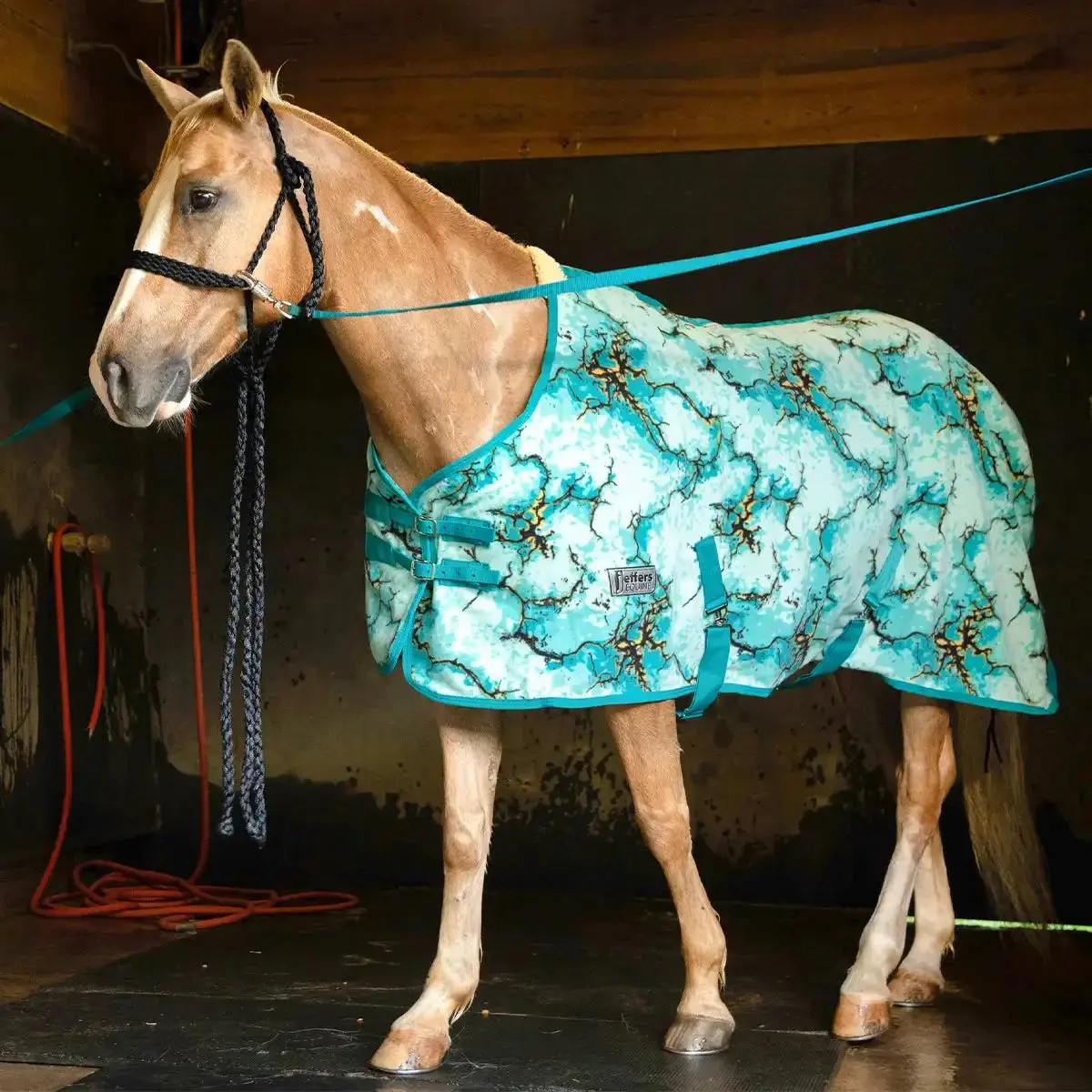 Jeffers Expression Standard Neck Fleece Horse Cooler